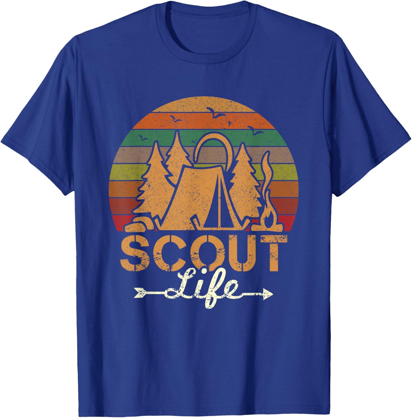 Scout Life Funny Scout Leader Scouting Camping T-Shirt - T-Shirt | Royal
