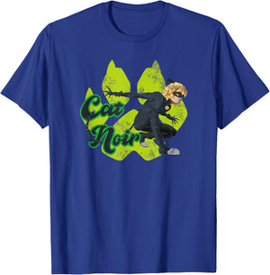 Miraculous Ladybug Vintage Collection with Cat Noir paw T-Shirt - T-Shirt | Royal