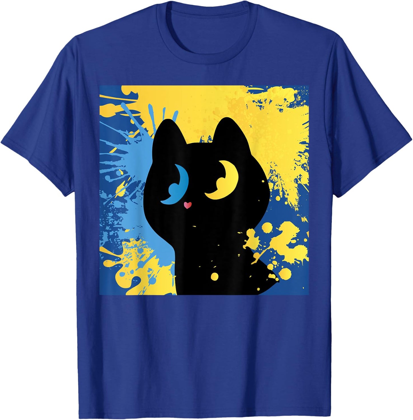 Ukrainian cats Ukraine Ukraine Flag cat lovers T-Shirt - T-Shirt | Royal