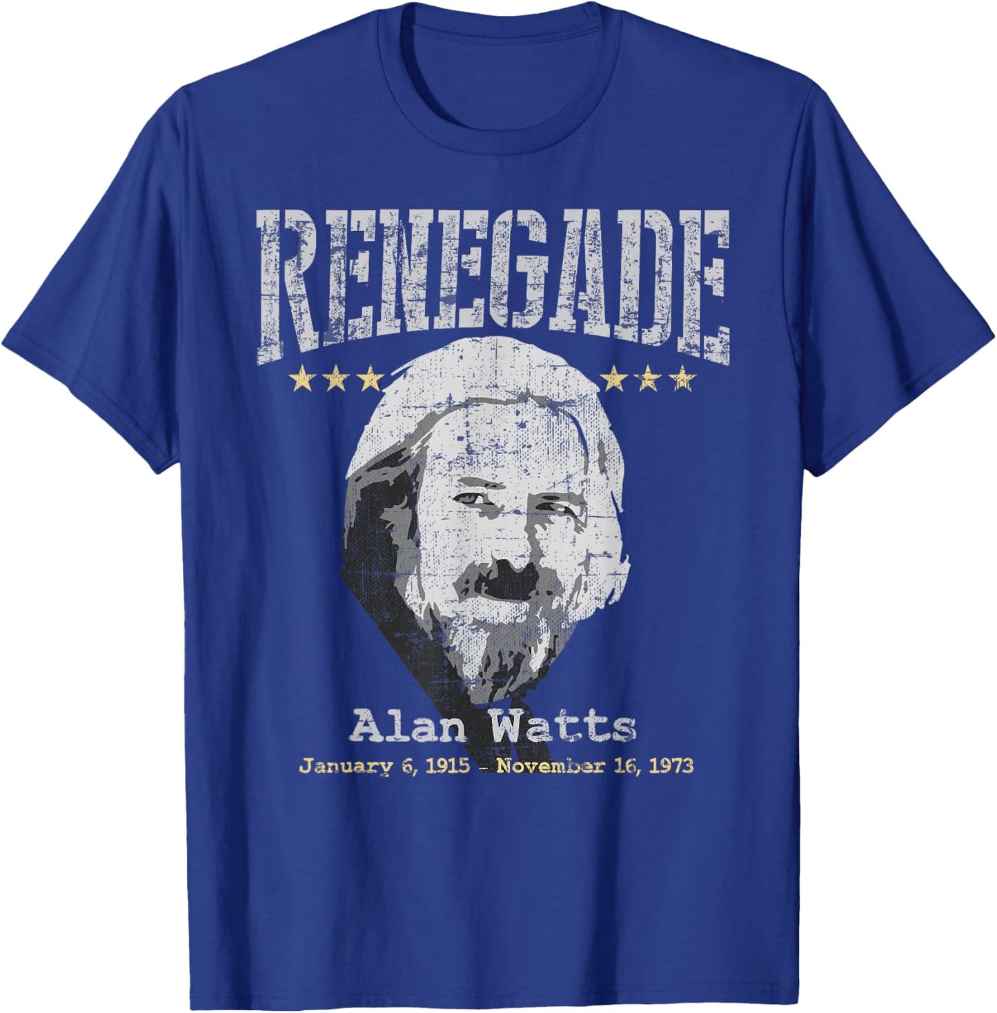 Alan Watts Renegade T-Shirt - T-Shirt | Royal