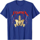Sciatica Skeleton Nerve Rock Musician Humor T-Shirt - T-Shirt | Royal