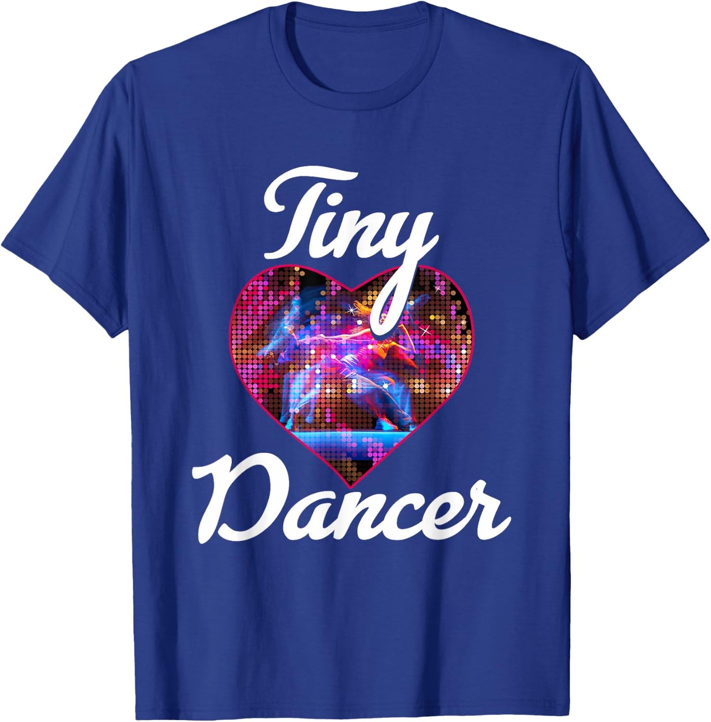 Tiny Dancer Ballerina Heart Colorful Dancing Couple T-Shirt - T-Shirt | Royal