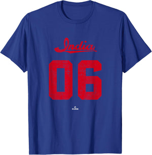 Jonathan India 06 Jonathan India Cincinnati MLBPA T-Shirt - T-Shirt | Royal