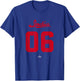 Jonathan India 06 Jonathan India Cincinnati MLBPA T-Shirt - T-Shirt | Royal