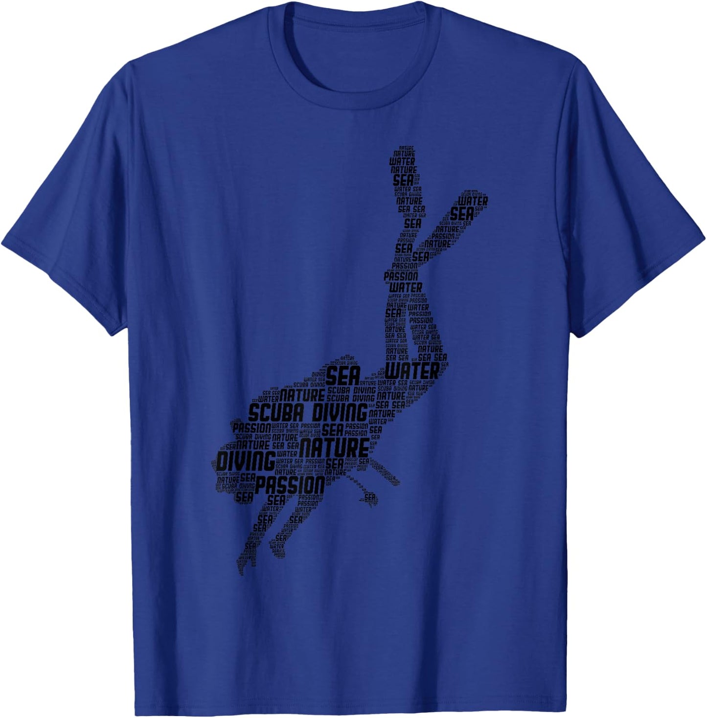 Scuba Diving Diver Dive T-Shirt - T-Shirt | Royal