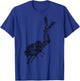 Scuba Diving Diver Dive T-Shirt - T-Shirt | Royal