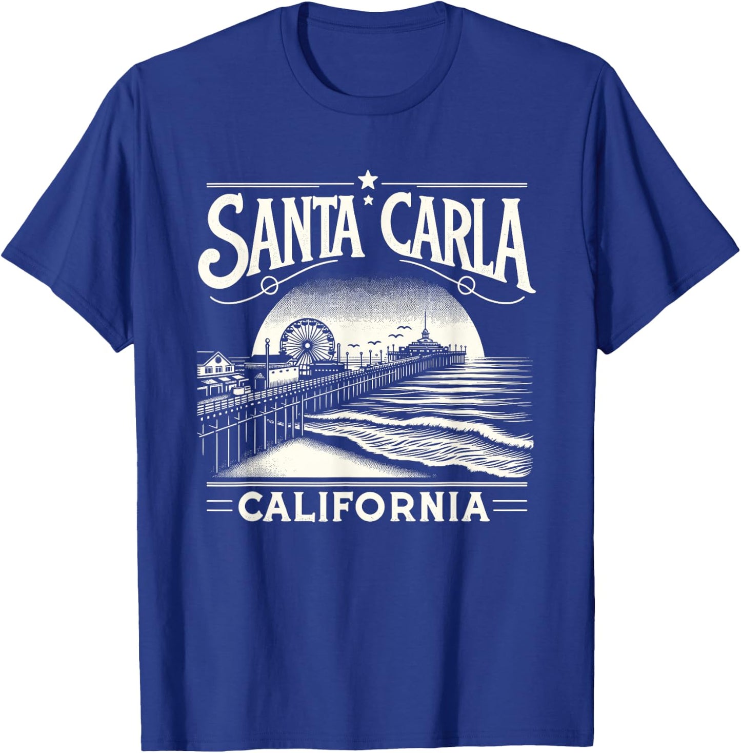 Santa Carla California Vampire Murder Capital Of The World T-Shirt - T-Shirt | Royal