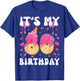 It's My 80th Birthday Ice Cream Cone Happy 80 Years Old Women Kids T-Shirt - T-Shirt | Royal