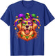 Golden Retriever Dog Costume Outfit Women Men Mardi Gras T-Shirt - T-Shirt | Royal