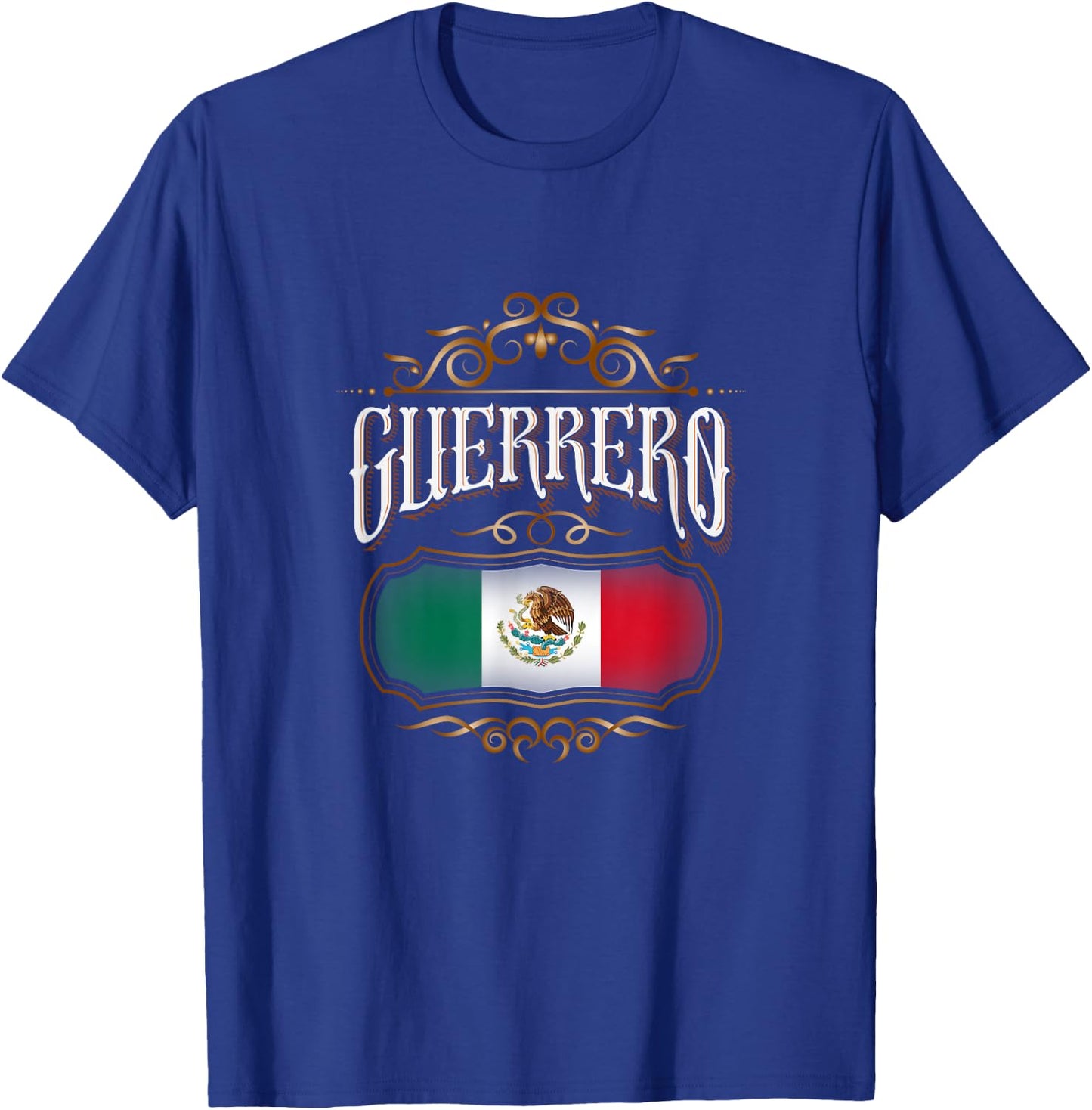 Guerrero México versión Vintage T-Shirt - T-Shirt | Royal