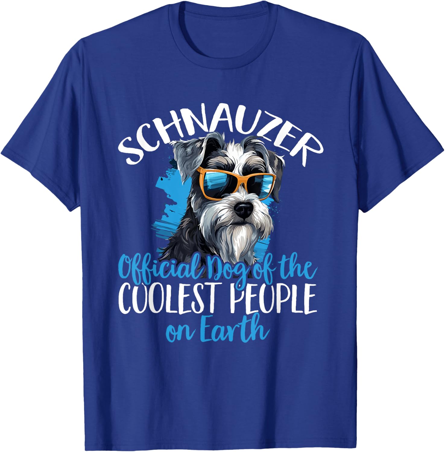 Schnauzer Dog Breed Pet Schnauzer Official Dog T-Shirt - T-Shirt | Royal