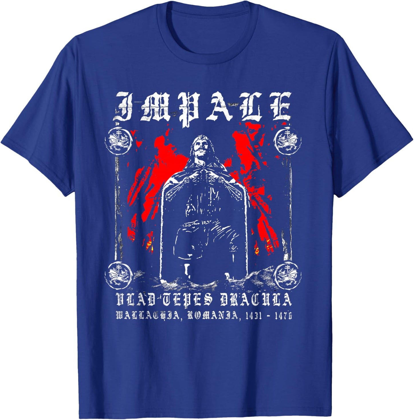Vlad The Impaler - Vlad Tepes vlad Dracula T-Shirt - T-Shirt | Royal