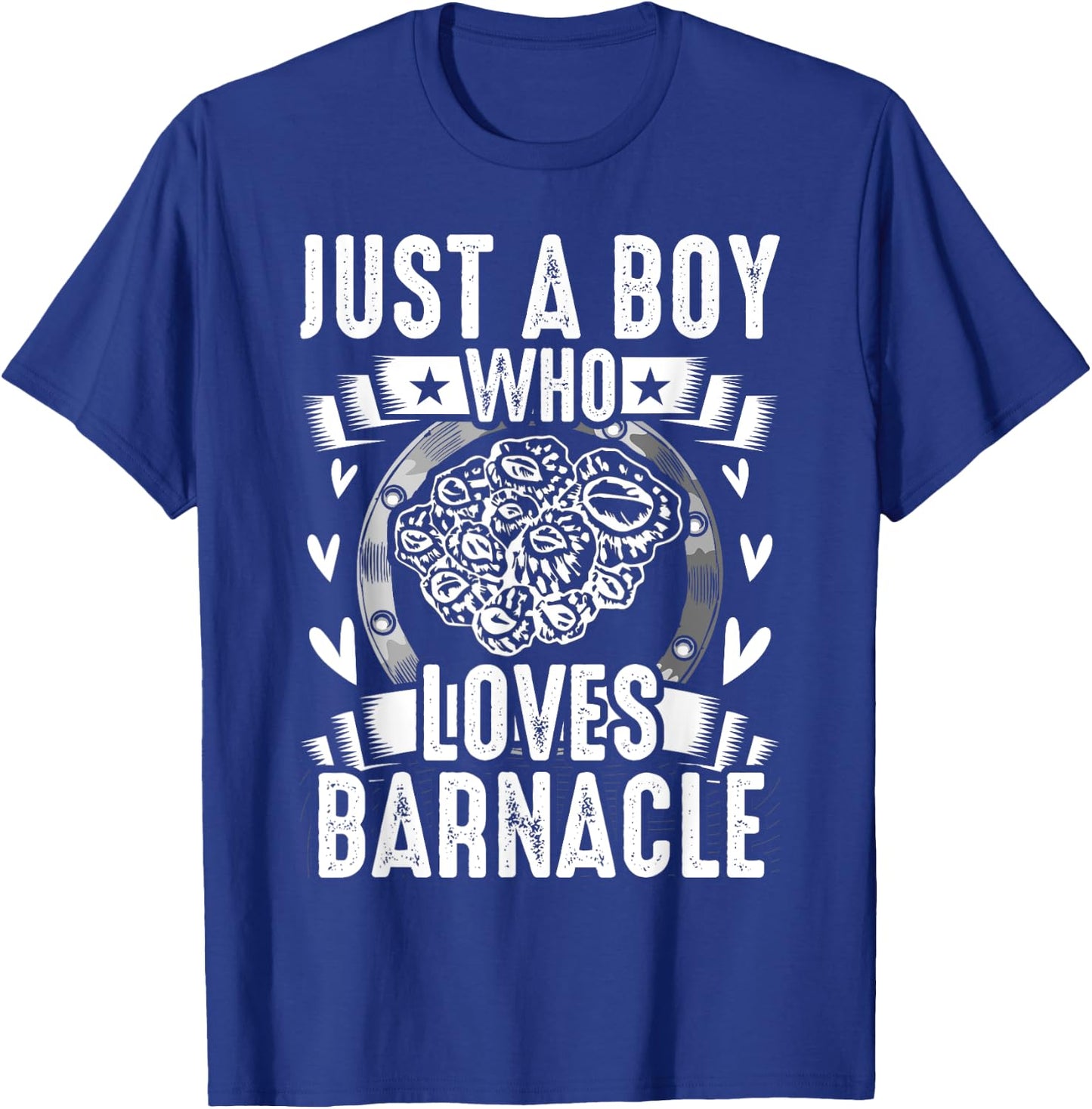 Just a Boy Who Loves Barnacle T-Shirt - T-Shirt | Royal