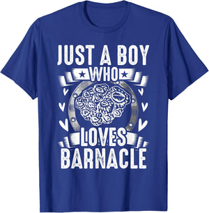 Just a Boy Who Loves Barnacle T-Shirt - T-Shirt | Royal