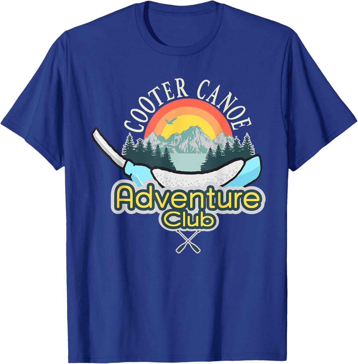 Cooter Canoe Purewick Funny Nursing ICU ED ER Med Surg Nurse T-Shirt - T-Shirt | Royal