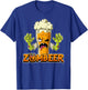 Zombeer Halloween Zombie T-Shirt - T-Shirt | Royal