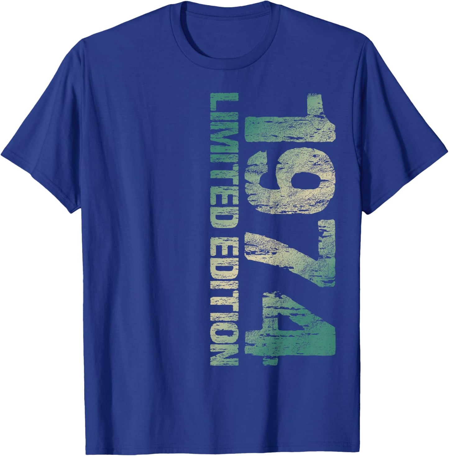Age 51 Limited Edition 51th Birthday 1974 T-Shirt - T-Shirt | Royal