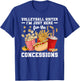 Volleyball Sister Funny Sister Of A Volleyball Player T-Shirt - T-Shirt | Royal