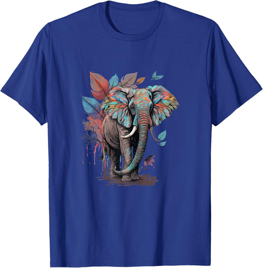 Boho Elephant | Bohemain Style | Cute Elephant T-Shirt - T-Shirt | Royal