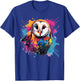 Splash Art Owls Lover Colorful Barn Owl T-Shirt - T-Shirt | Royal
