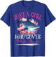 Just A Girl Who Loves Whale Shark Girls T-Shirt - T-Shirt | Royal