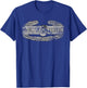US Army CAB - Combat Action Badge - Distressed T-Shirt - T-Shirt | Royal