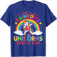 Its Going To Be A Rainbows And Unicorns Kind Of Day T-Shirt - T-Shirt | Royal