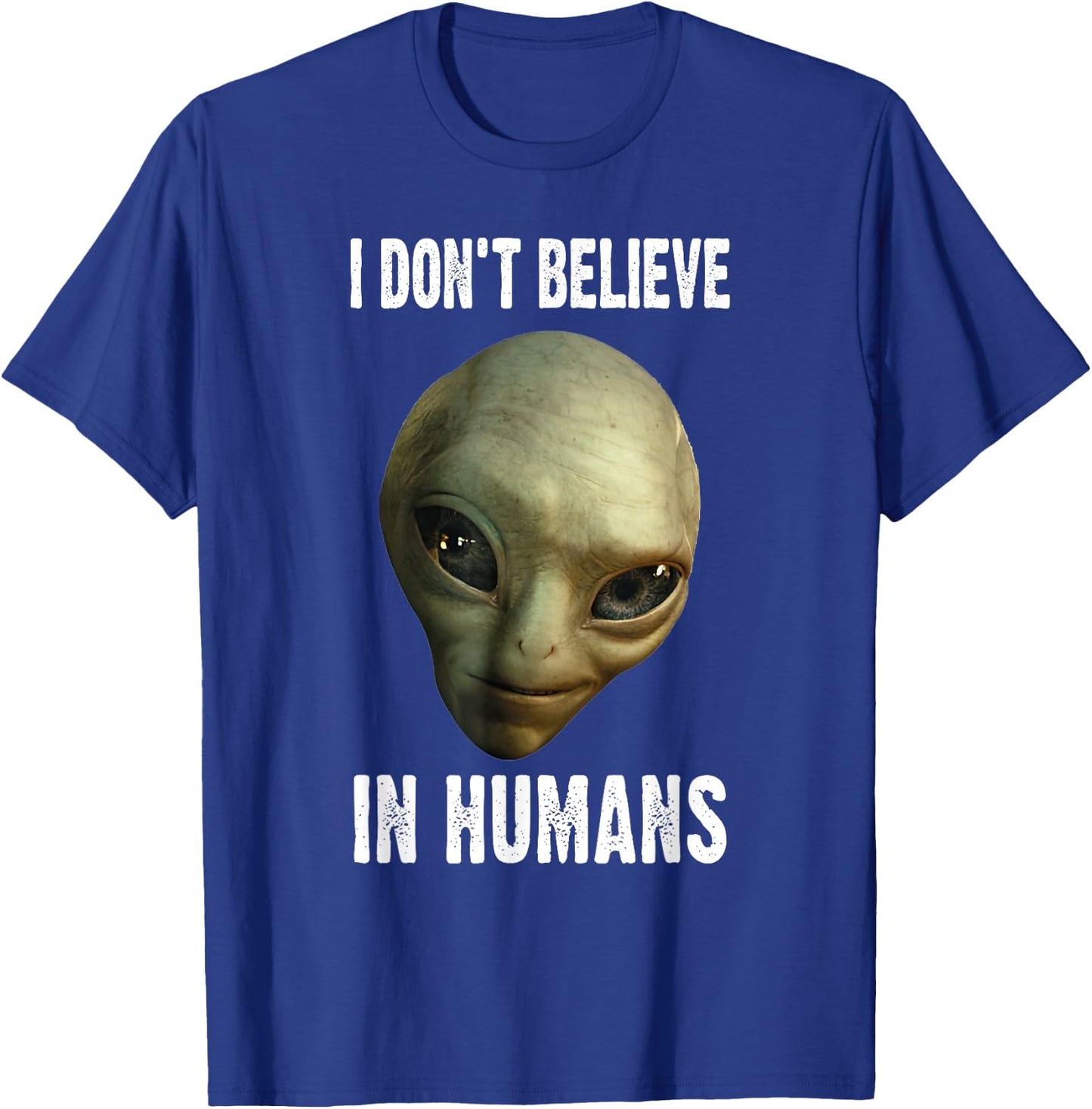 Green Turquoise Alien Face Halloween Costume T-Shirt - T-Shirt | Royal