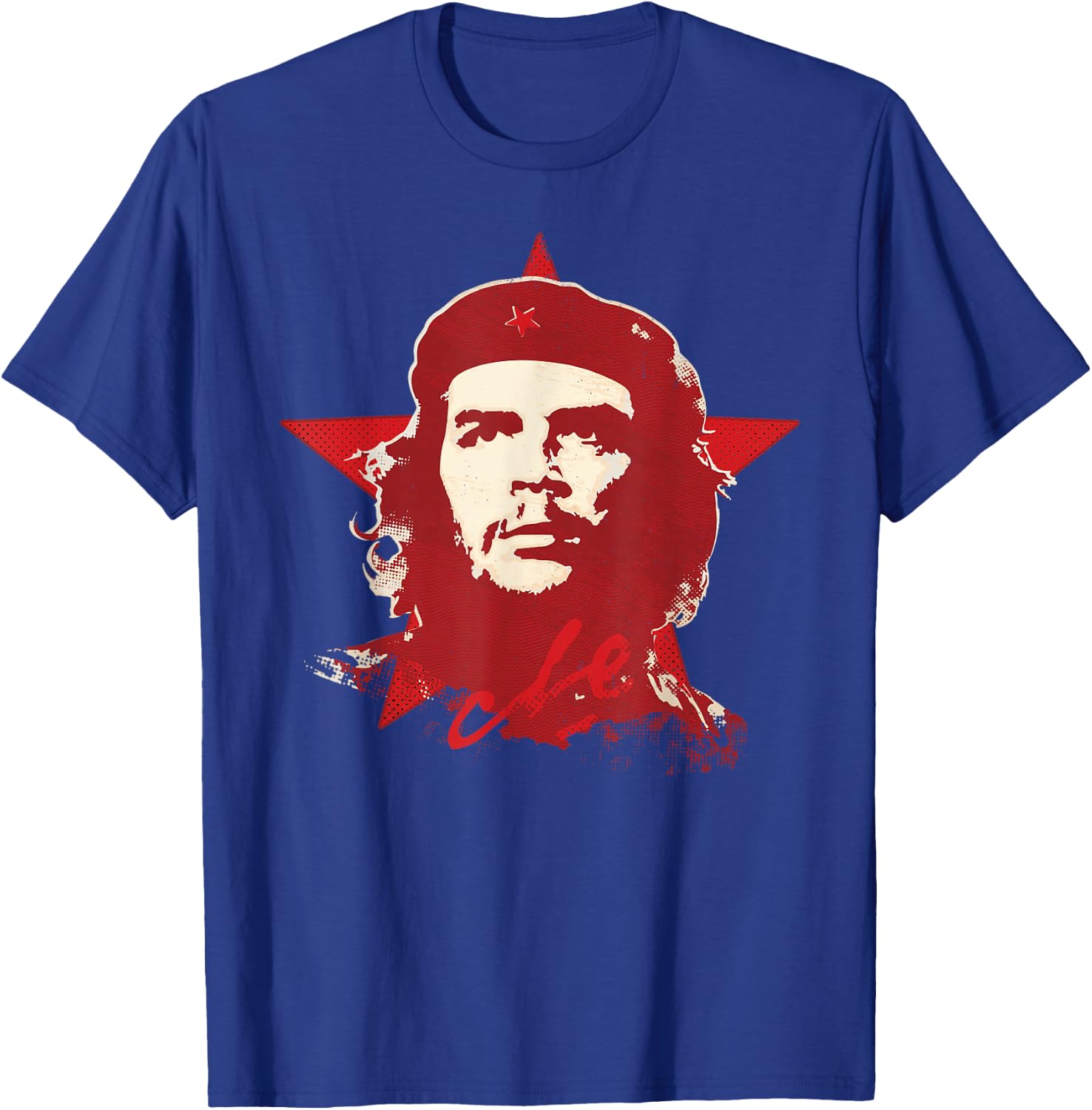 Che Guevara Shirt Cuba Star Cuban Red Revolution Graphic T-Shirt - T-Shirt | Royal
