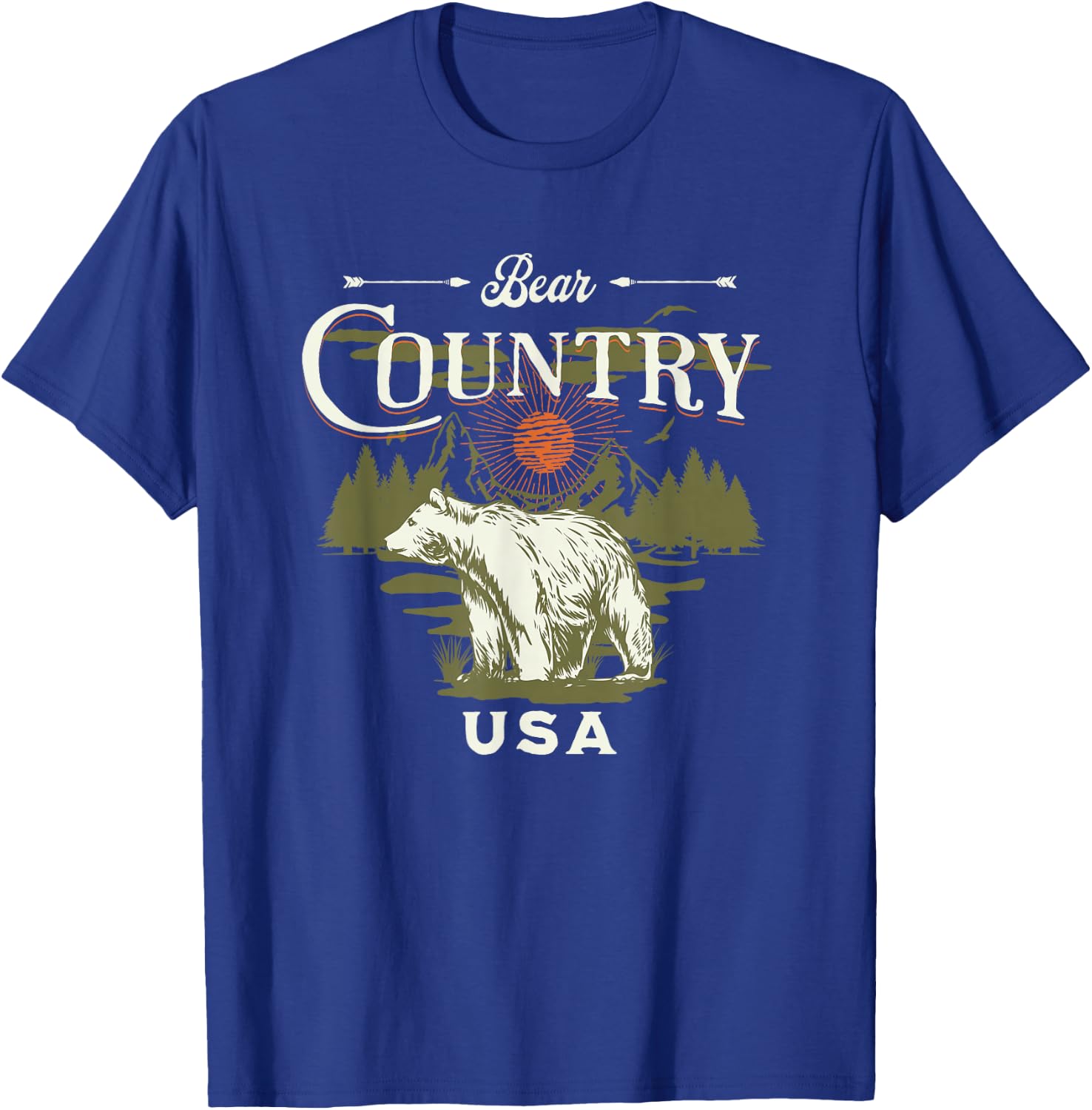 Bear Country USA Rapid City South Dakota T-Shirt - T-Shirt | Royal