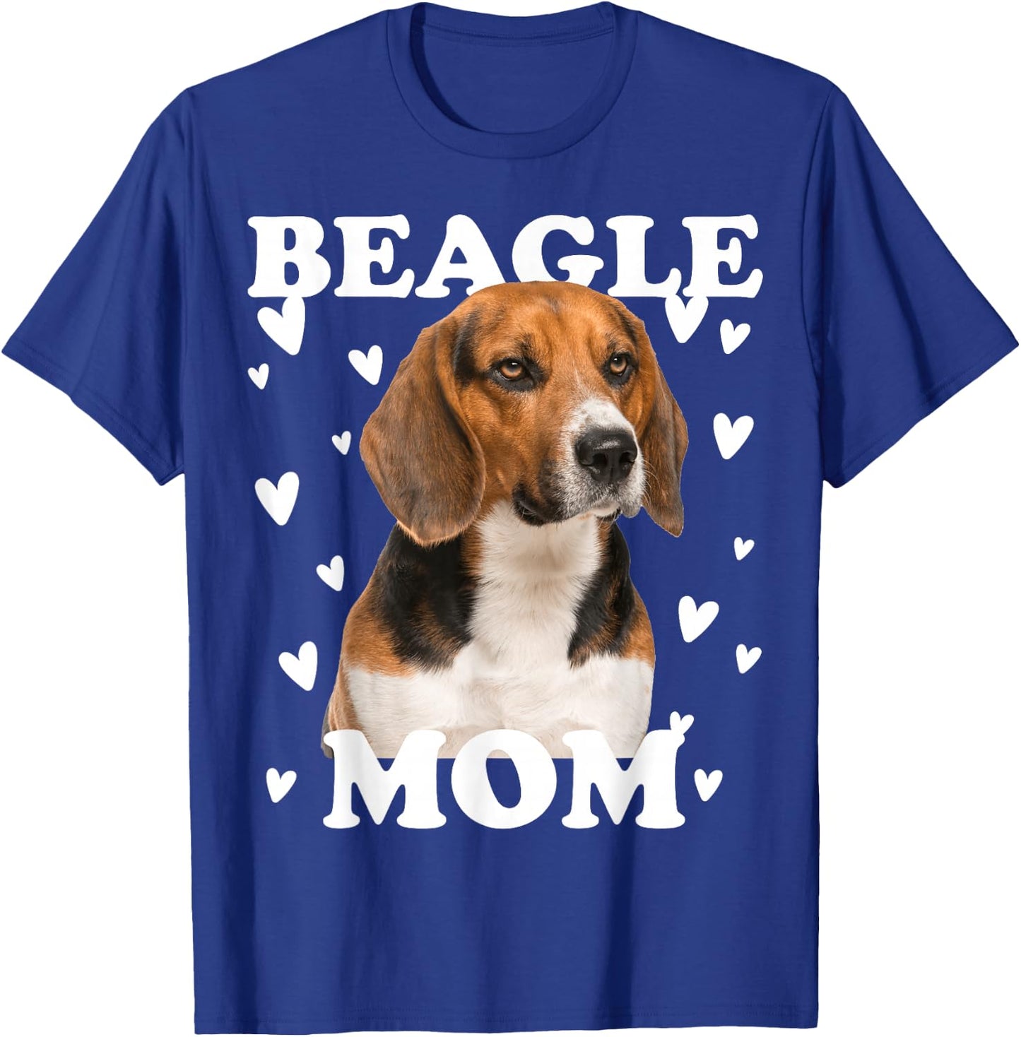 Beagle Mama Mother's Day Mother Mummy Mum Mommy T-Shirt - T-Shirt | Royal