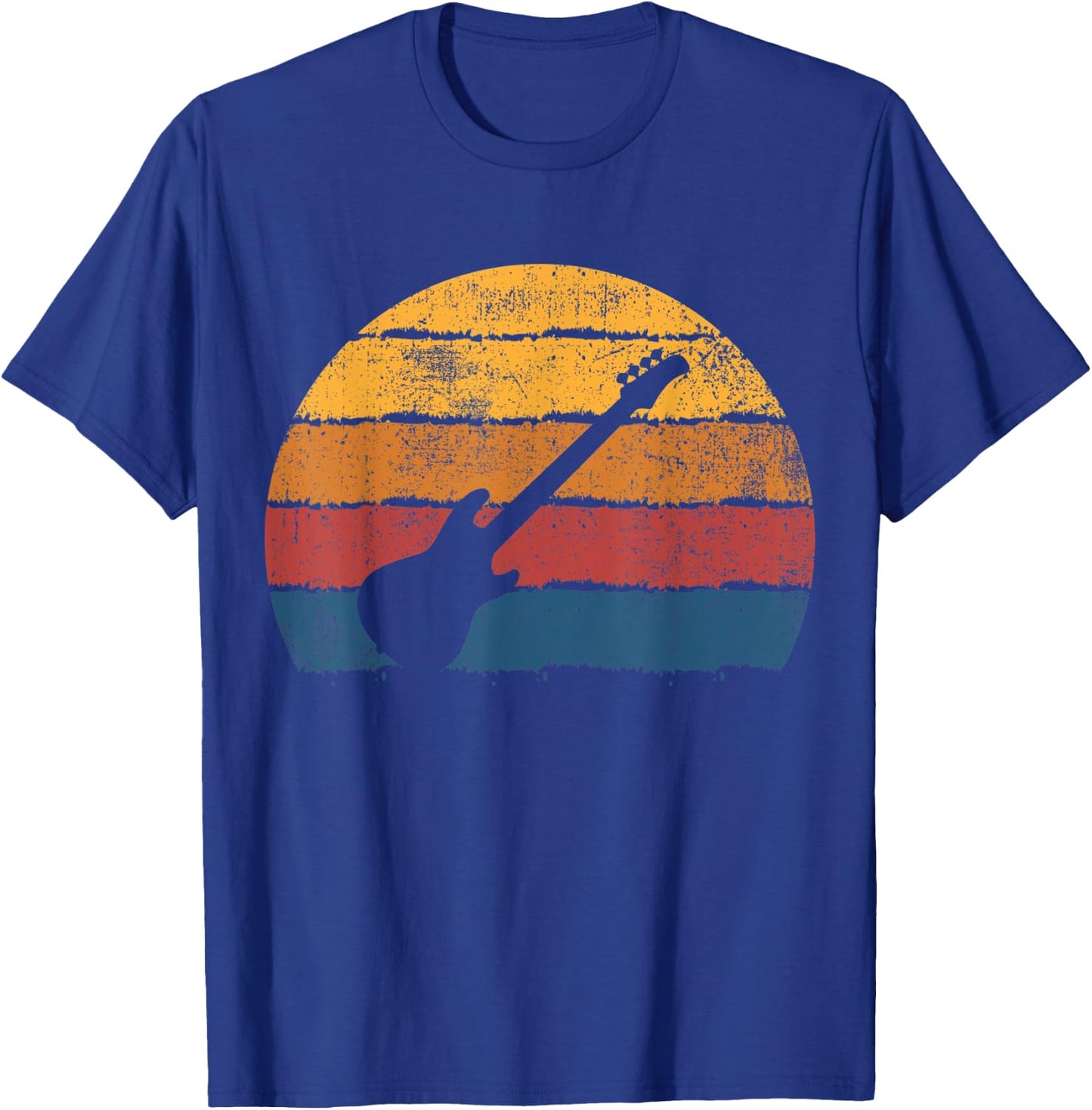 Guitar Guitarist T-Shirt - T-Shirt | Royal