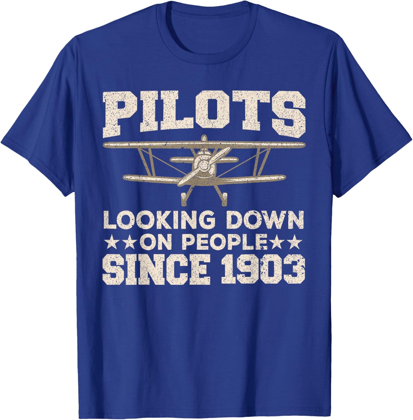 Cool Pilot Women Aircraft Pilot Airplane Flying T-Shirt - T-Shirt | Royal