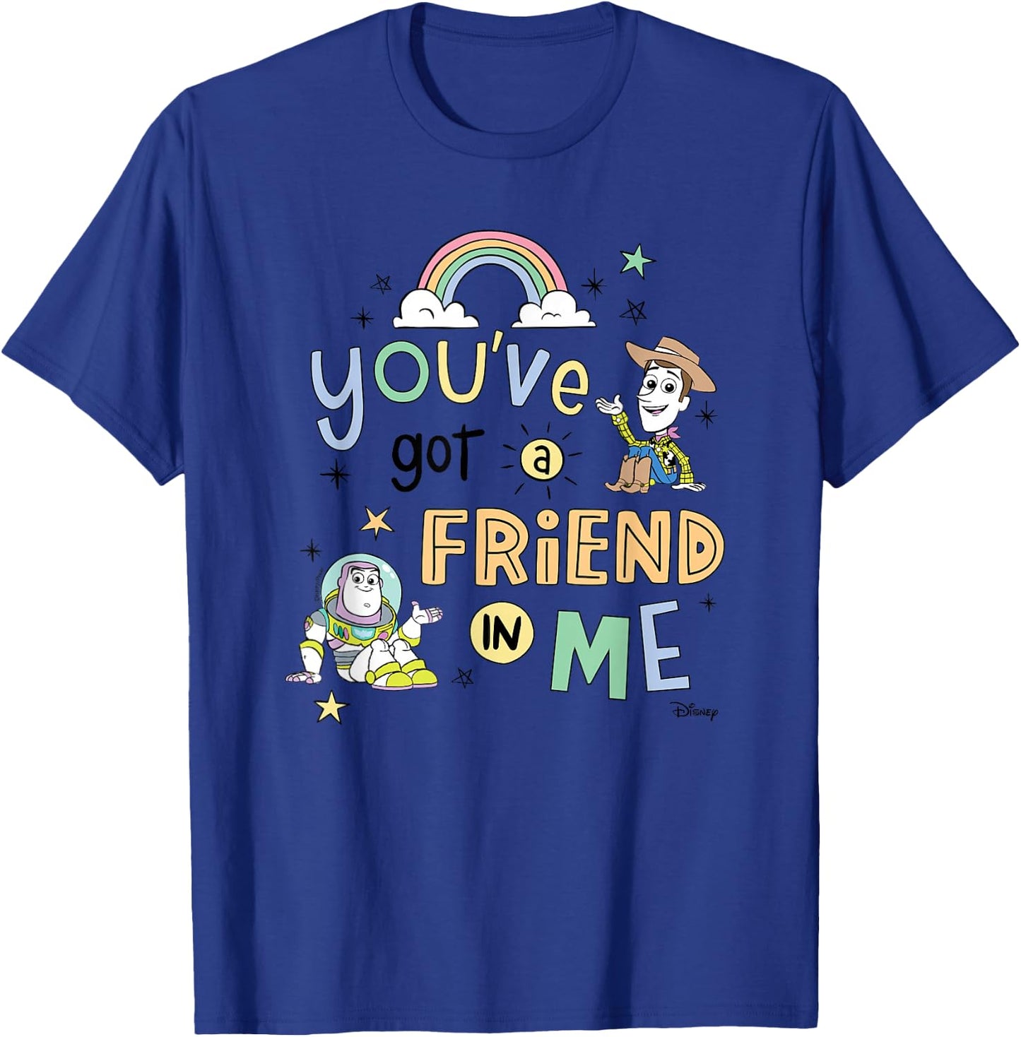 Toy Story - You've Got A Friend in Me T-Shirt - T-Shirt | Royal