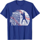 Moms Against White Baseball Pants T-Shirt - T-Shirt | Royal