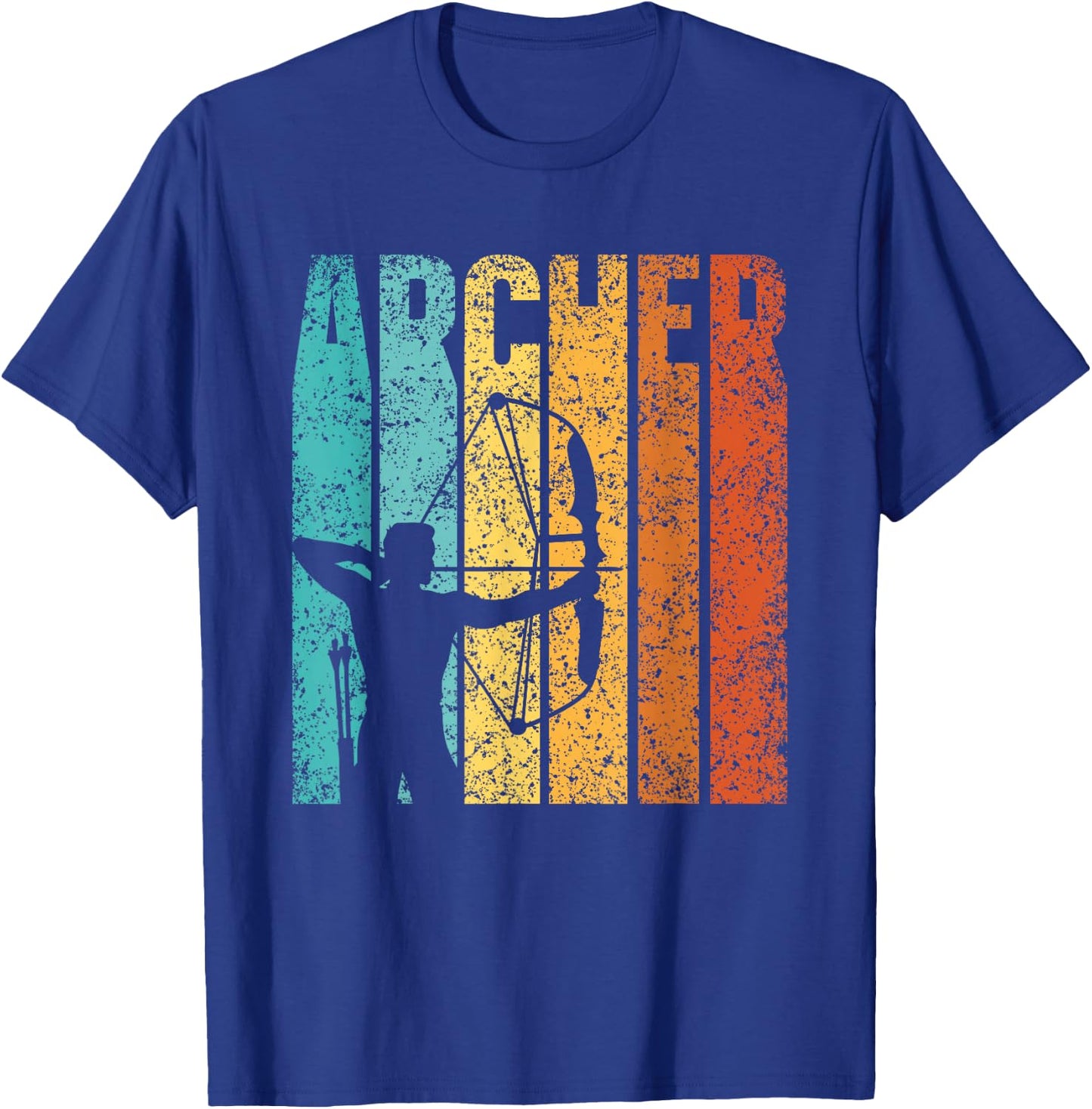 Archer Hobby Bow Arrow Archery Archer T-Shirt - T-Shirt | Royal
