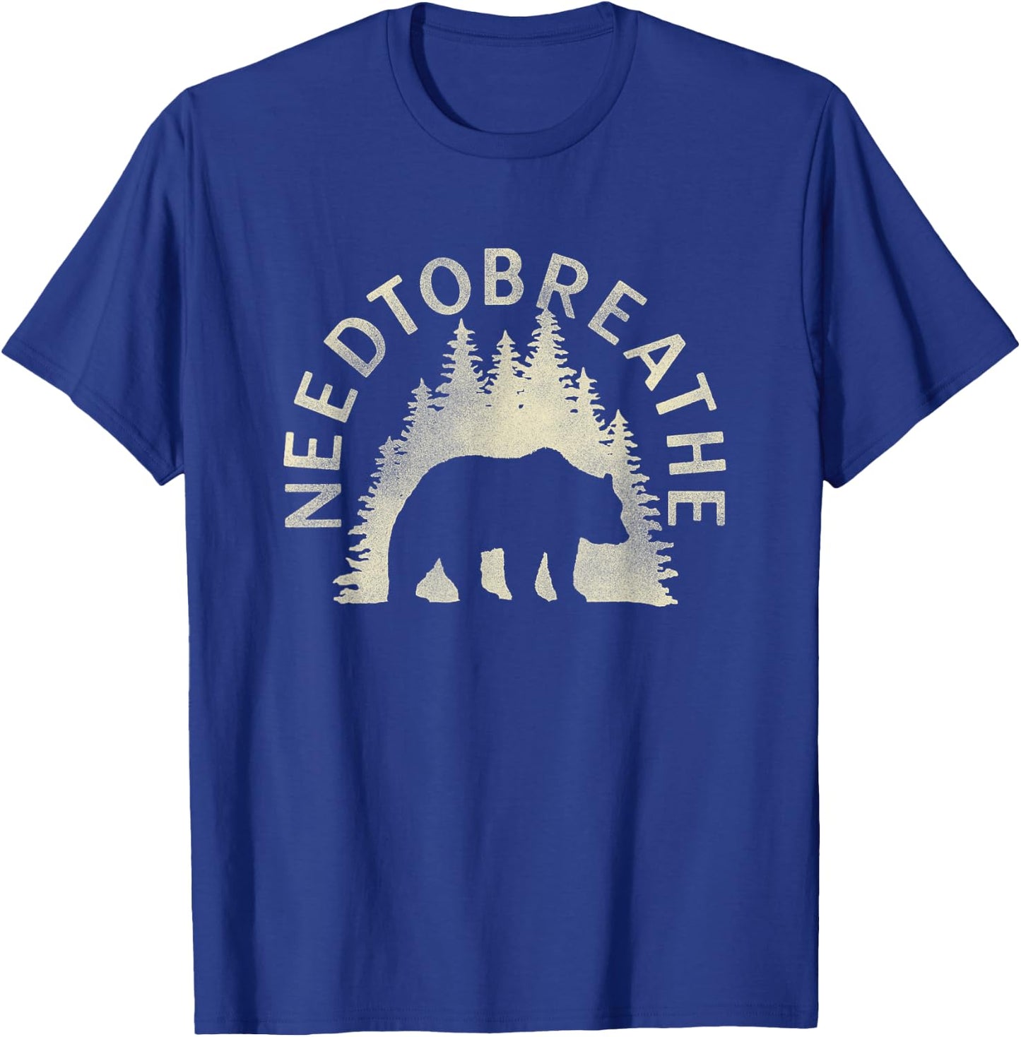 NEEDTOBREATHE Bear in the Woods T-Shirt - T-Shirt | Royal
