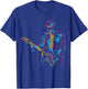 Abstract Art Musician Music Band bass Player Small T-Shirt - T-Shirt | Royal
