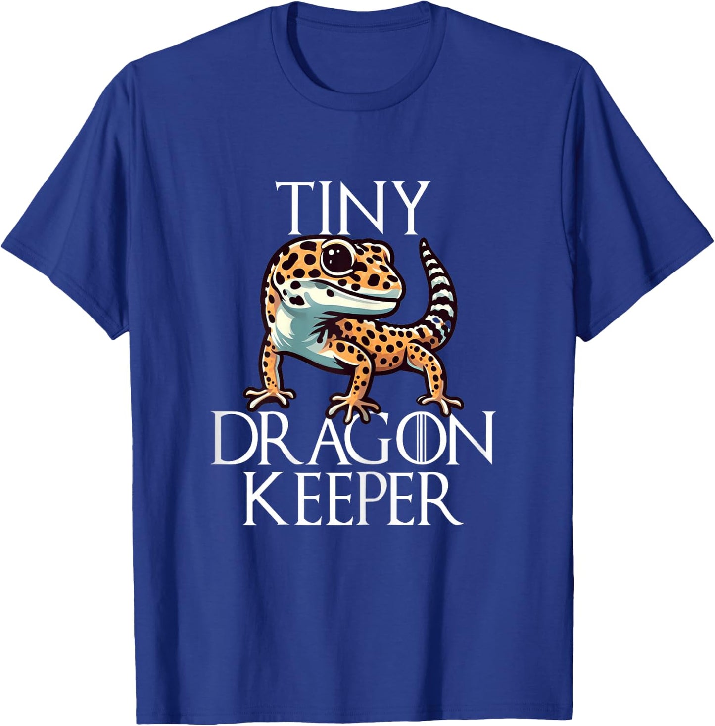 Leopard Gecko Mom Shirts Kids Girls Tiny Dragon T-Shirt - T-Shirt | Royal