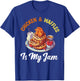 Chicken and Waffles Fried Chicken Wings Lover Food Junkie T-Shirt - T-Shirt | Royal