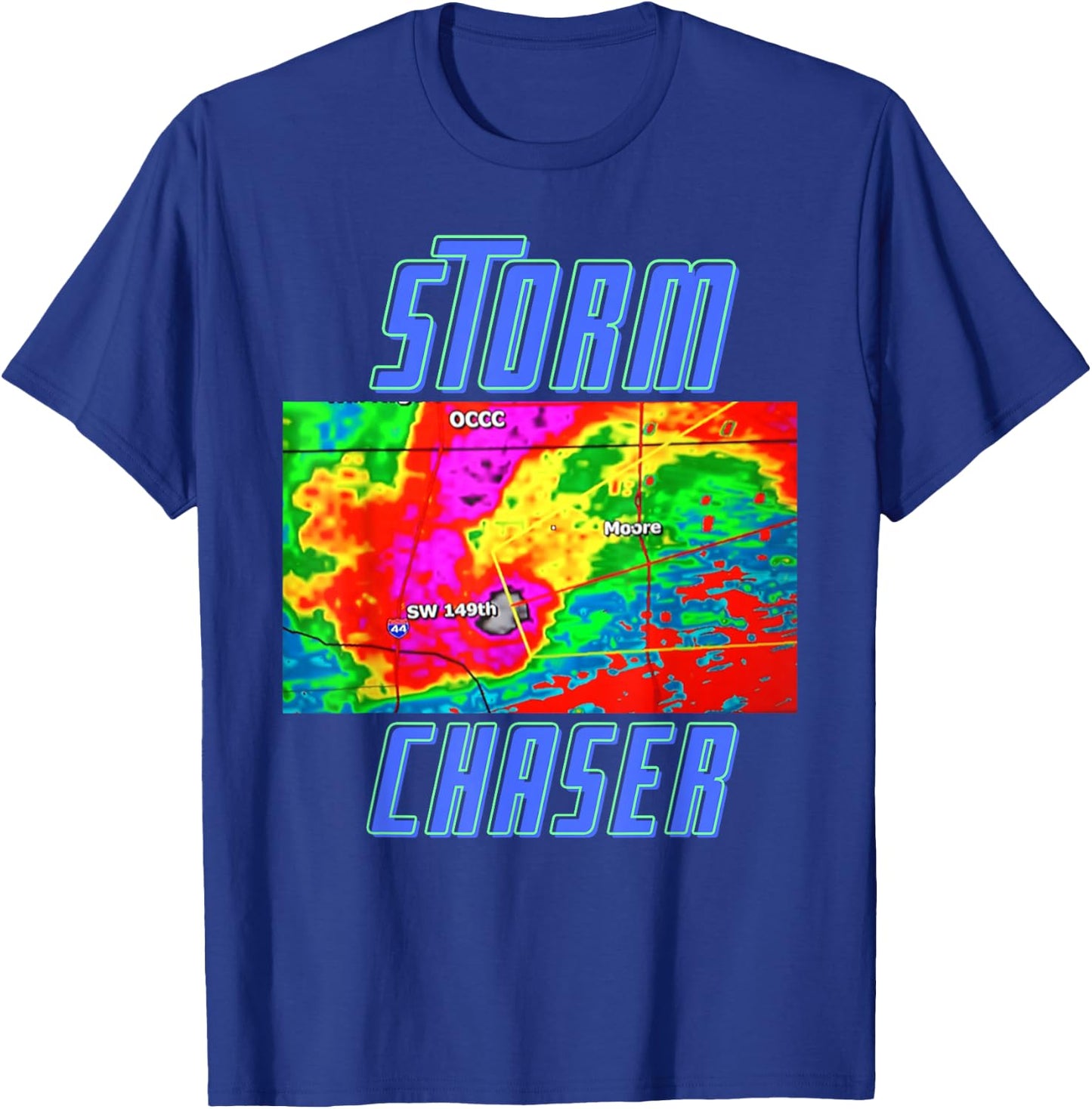 Storm Chaser T-Shirt - T-Shirt | Royal