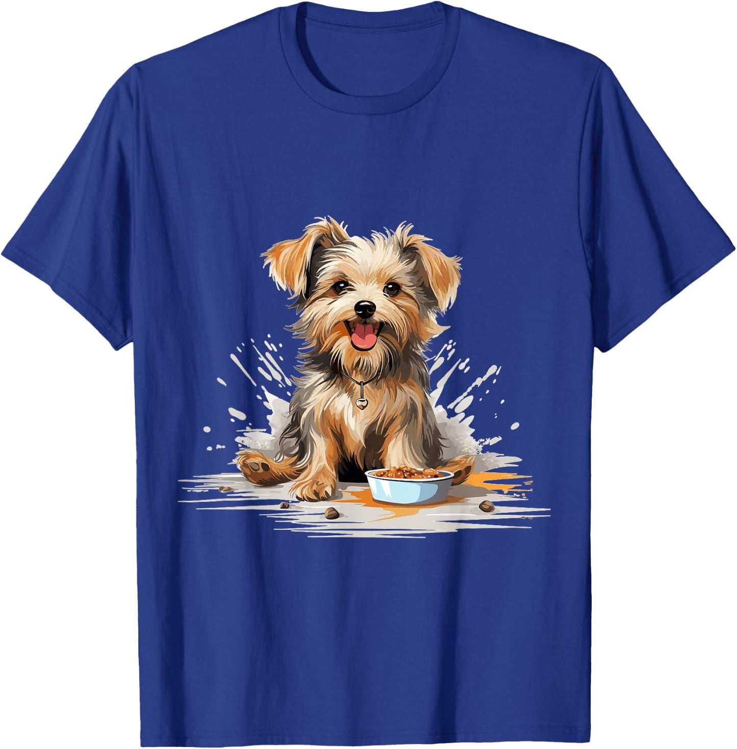 Morkie Dog Breed Pet Cute Graphic T-Shirt - T-Shirt | Royal