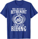 Biker Yes I Have A Retirement Plan Riding Motorcycle Funny T-Shirt - T-Shirt | Royal