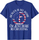Heaven Is My Home I'm Just Here Recruiting Preacher Pastor T-Shirt - T-Shirt | Royal