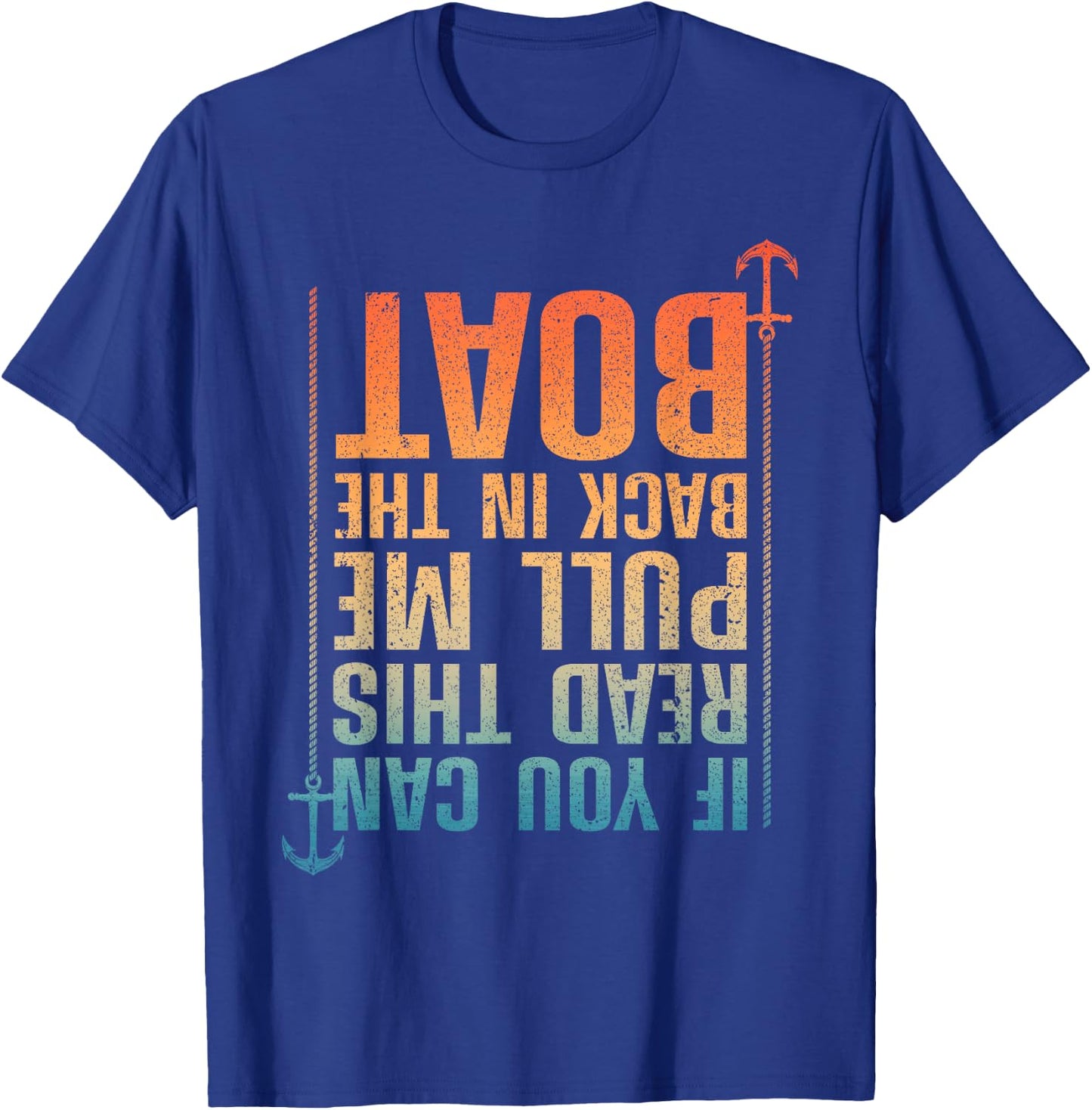 Funny Boating Design Women Boating Boater Boat Owner T-Shirt - T-Shirt | Royal