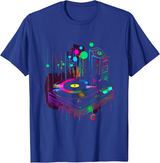 80s 90s Retro Party Disguise Cassette T-Shirt - T-Shirt | Royal