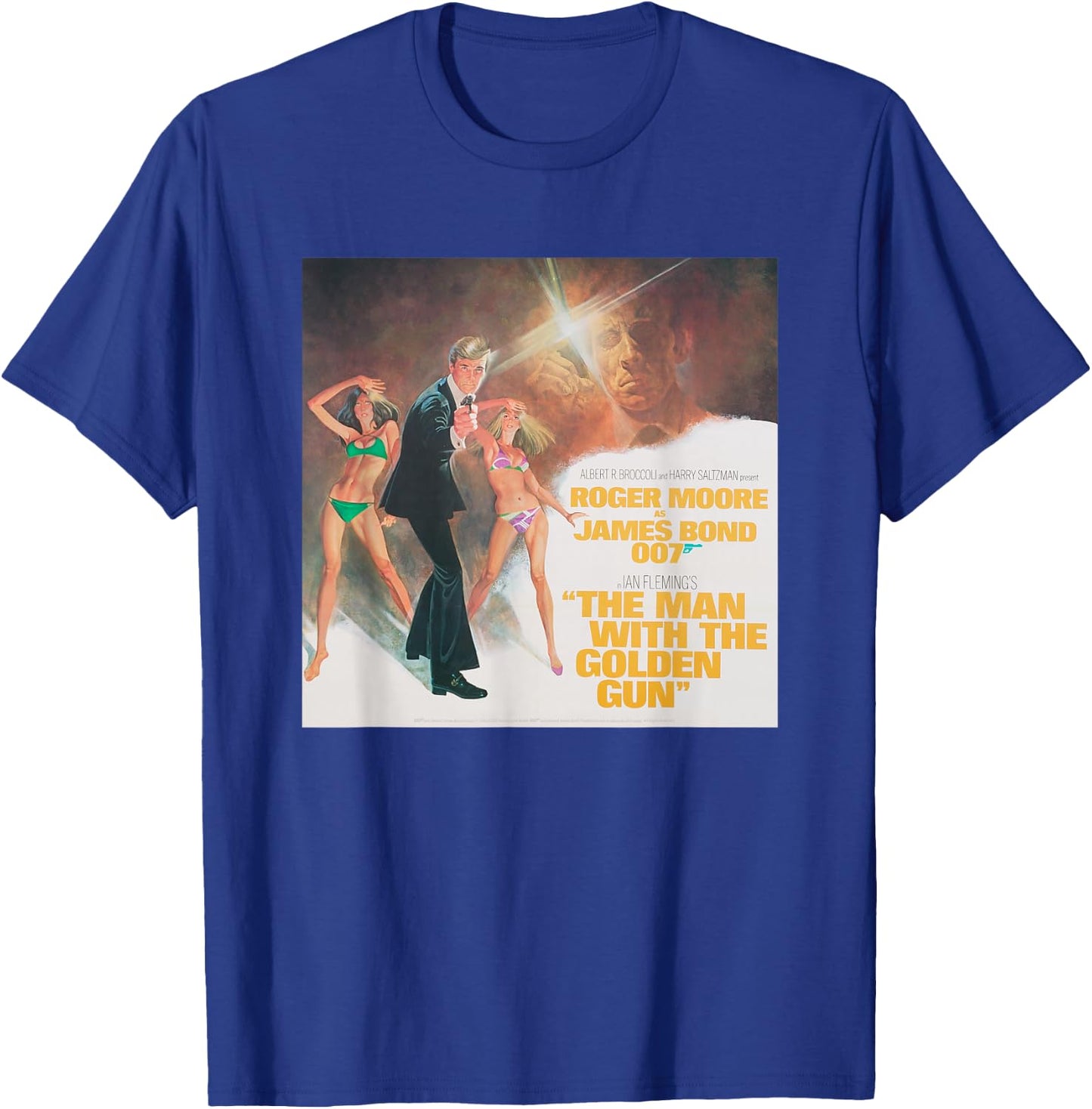 Official James Bond 007 The Man with The Golden Gun T-Shirt - T-Shirt | Royal