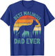 Funny Vintage Best Malinois Dad Ever Father's Day T-Shirt - T-Shirt | Royal
