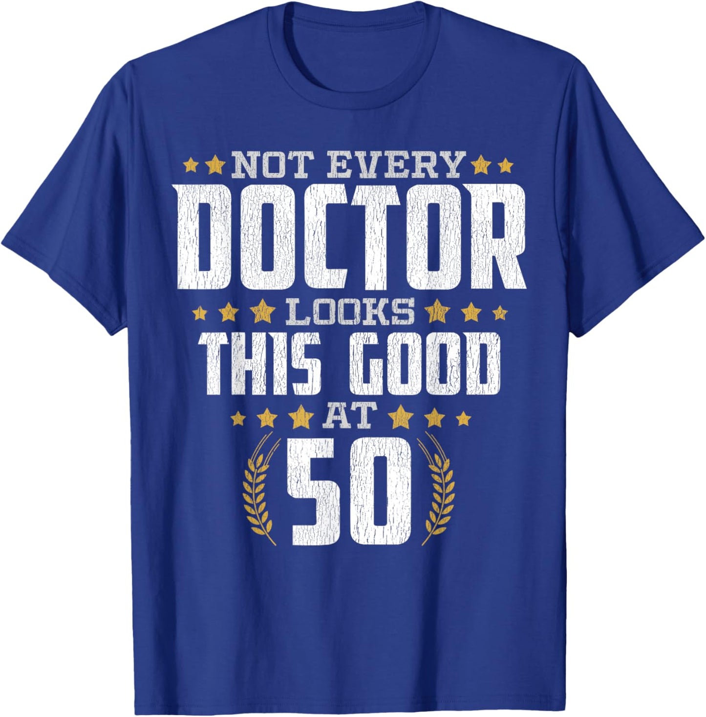 Doctor 50th Birthday T-Shirt - T-Shirt | Royal