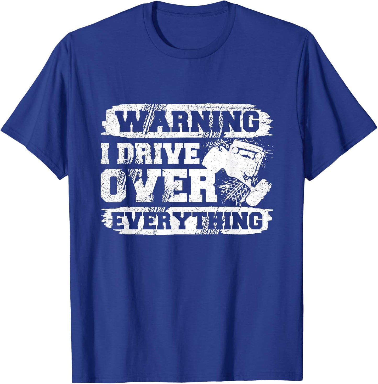 Rock Crawling 4 Wheeler Design for a Rock Crawler Expert T-Shirt - T-Shirt | Royal